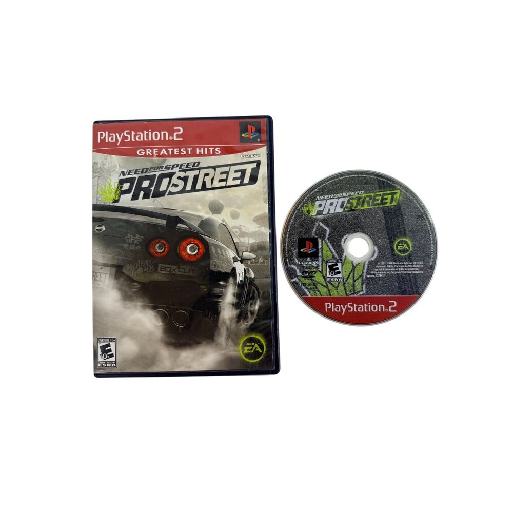 Need For Speed ProStreet PlayStation 2 Greatest Hits Racing Game Complete
